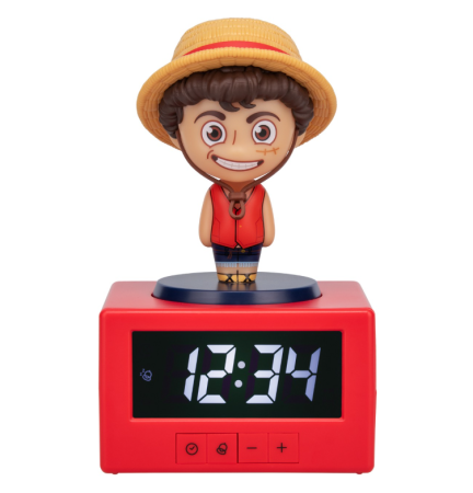 Articole pentru  decor - Ceas deșteptător One Piece - Luffy
