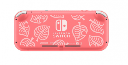 Consola Nintendo Switch Lite Coral Isabelle's Aloha Edition + 12 luni abonament Nintendo Switch Online [1]