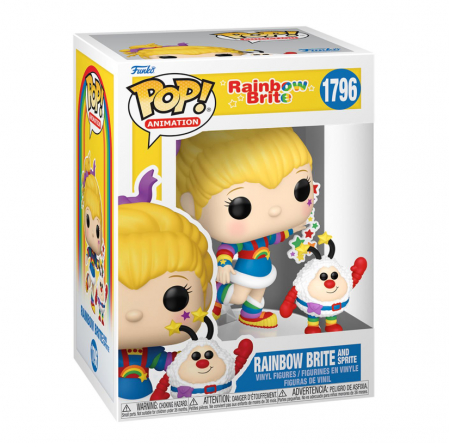Figurine - Figurină Animation: Rainbow Brite - Rainbow Brite and Sprite
