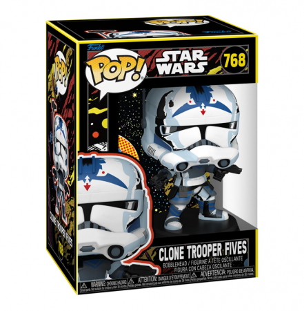 Figurine - Figurină Clone Wars - Clone Trooper Fives (Retro)