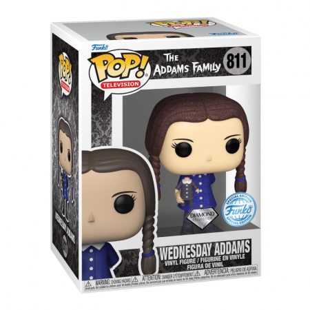 Figurină Funko Pop Wednesday Addams (Diamond Glitter)- Special Edition [0]
