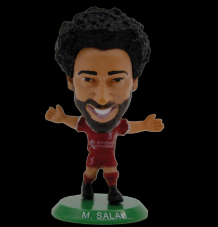 Figurine - Figurină Soccerstarz: Liverpool - Mohamed Salah Home Kit (2024 version)