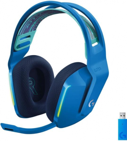 Gaming - LOGITECH G733 LIGHTSPEED Wireless RGB Gaming Headset – BLUE
