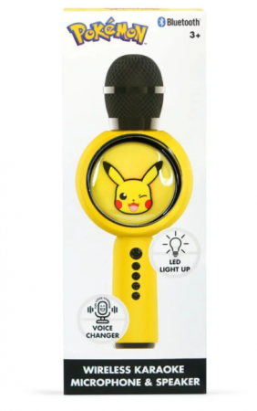 Gaming - OTL New Pokémon Pikachu Karaoke Microphone & Speaker - Microfon și Difuzor