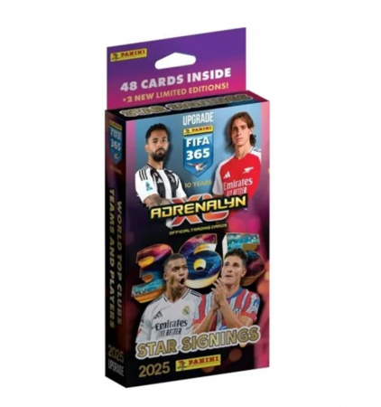 Produse de colecție - Panini Fifa 365: 2025 Adrenalyn Star Signings (48 carduri)