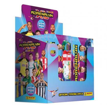 Produse de colecție - Panini Superleague 2025:Adrenalyn XL cu 50 de pachete (6 carduri/pachet)