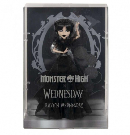 Păpușă Mattel Monster High X Wednesday - Raven's Wednesday [1]