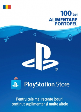Carduri și abonamente - PlayStation Network Card 100 RON Romania - PSN Key