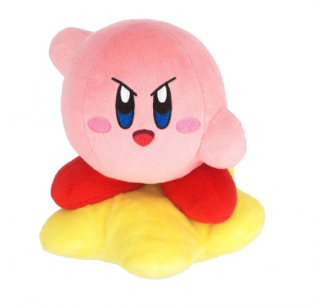 Păpuși și plușuri - Pluș Kirby on Star 17 cm