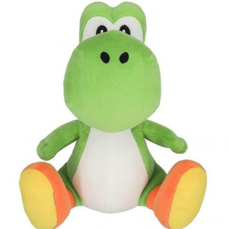 Păpuși și plușuri - Pluș Super Mario Yoshi Green 20cm