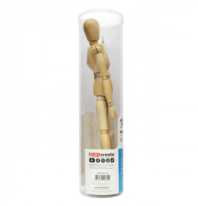 AMMM0001 Manechin Bărbat Mont Marte 30cm [2]