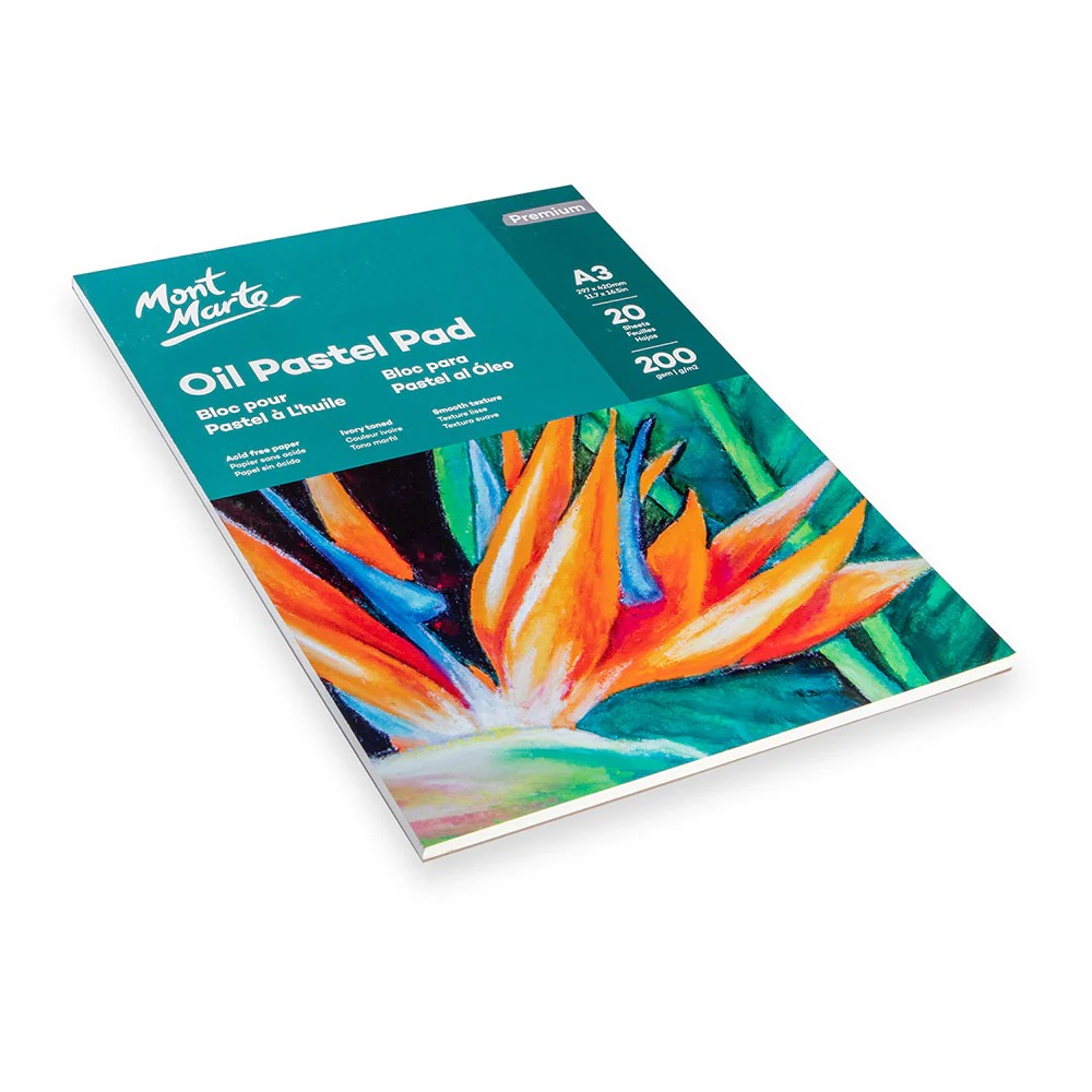 Bloc pentru pasteluri in ulei  Mont Marte A3 [3]