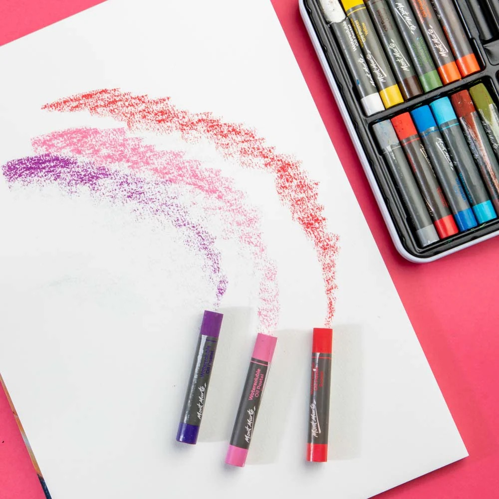 Bloc pentru pasteluri in ulei Mont Marte A4 [6]