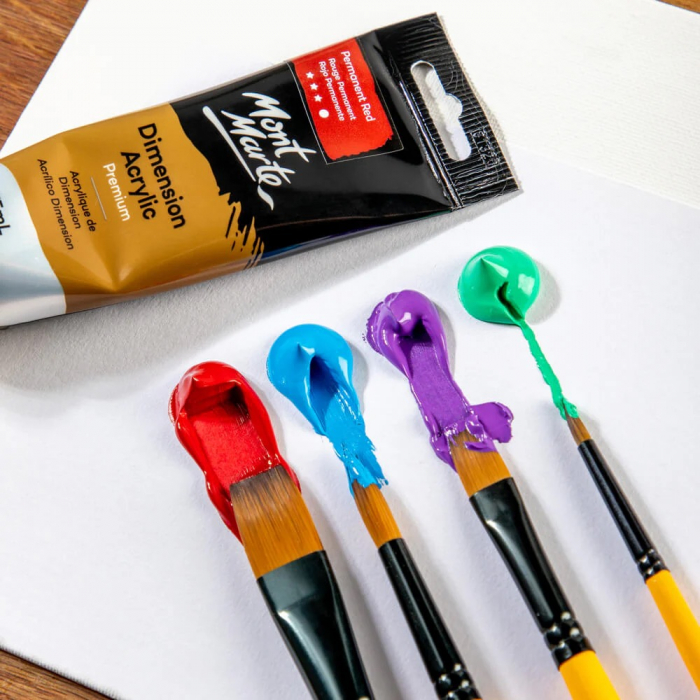 BMHS0014 Pensule  gallery acrylic Mont Marte 4/set [5]