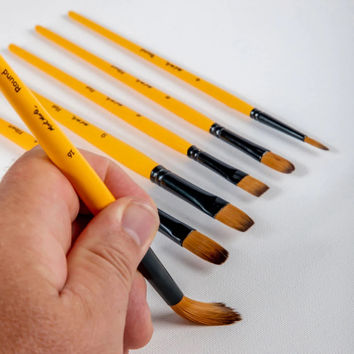 BMHS0017 Pensule gallery acrylic Mont Marte 6/set [5]