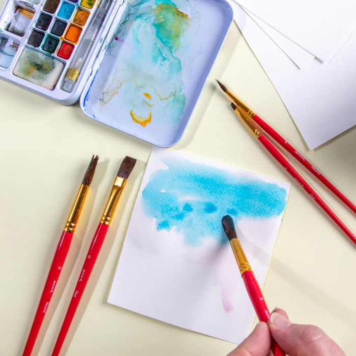 BMHS0027 Pensule Gallery Watercolour Mont Marte 5/set [6]