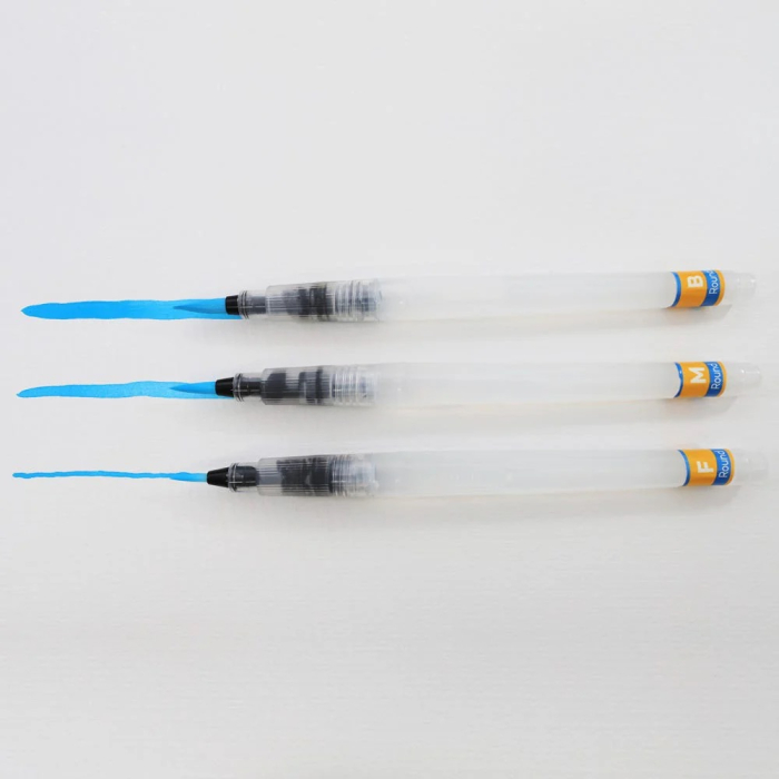 BMHS0035 Set pensule rezervor pt apǎ vârf rotund Mont Marte 3 buc [6]