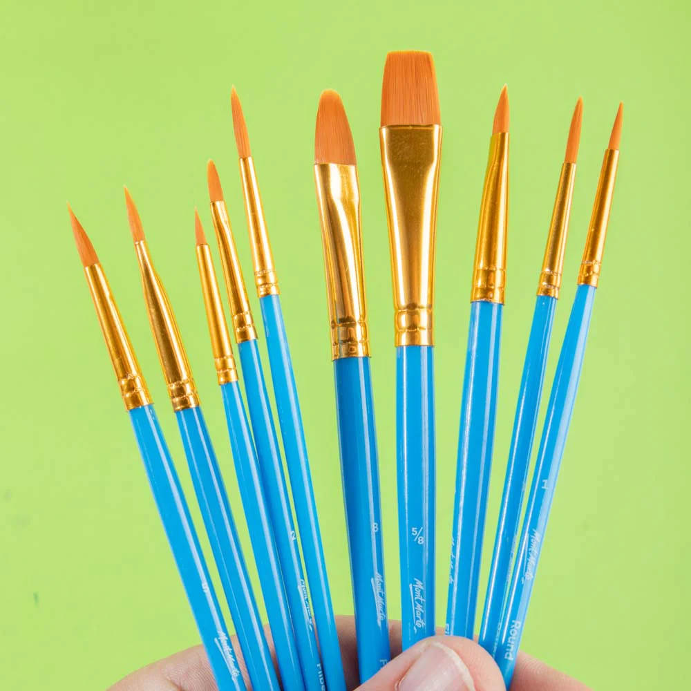 Pensule Discovery acrylic Mont Marte 10/set [8]