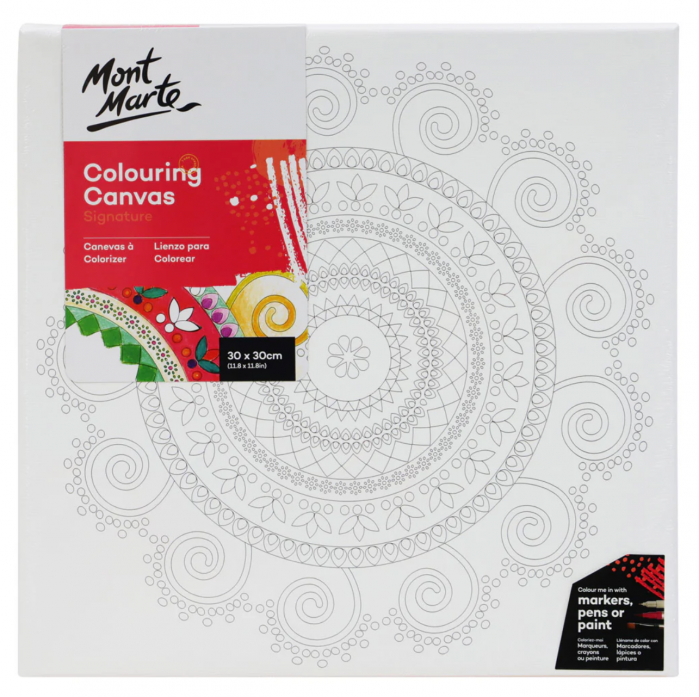 CACL3030B Pânză model Mont Marte Mandala 30X30 [3]