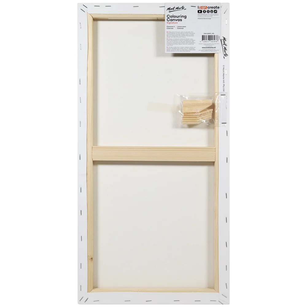 CACL3060 Canvas modele asortate 30x60cm Mont Marte [11]