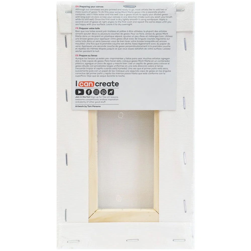 Canvas Mont Marte studio 22.9x12.7cm [2]