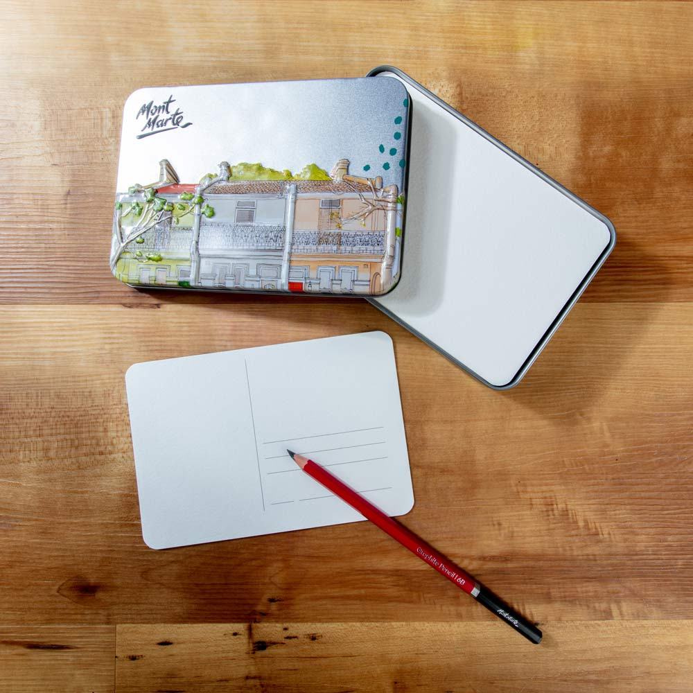 Carti postale acuarela 300gr 15.2 x 10.2cm Mont Marte 24buc [5]