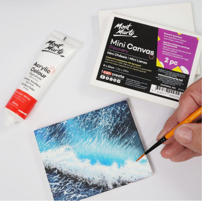 CAXX0810 Mini Canvas Mont Marte 8x10cm 2buc/set [4]