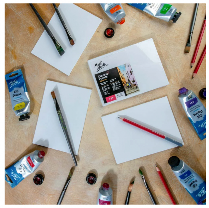 Canvas Mont Marte 12.7x17.8cm - 3buc/set [4]