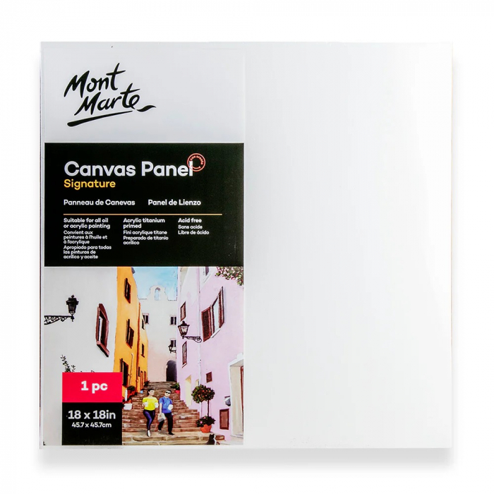 CMPL4545 Canvas caserat Mont Marte 45.7x45.7cm [1]