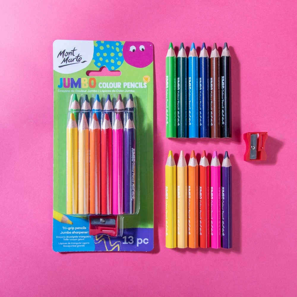 Creioane colorate Jumbo Mont Marte 13buc [2]