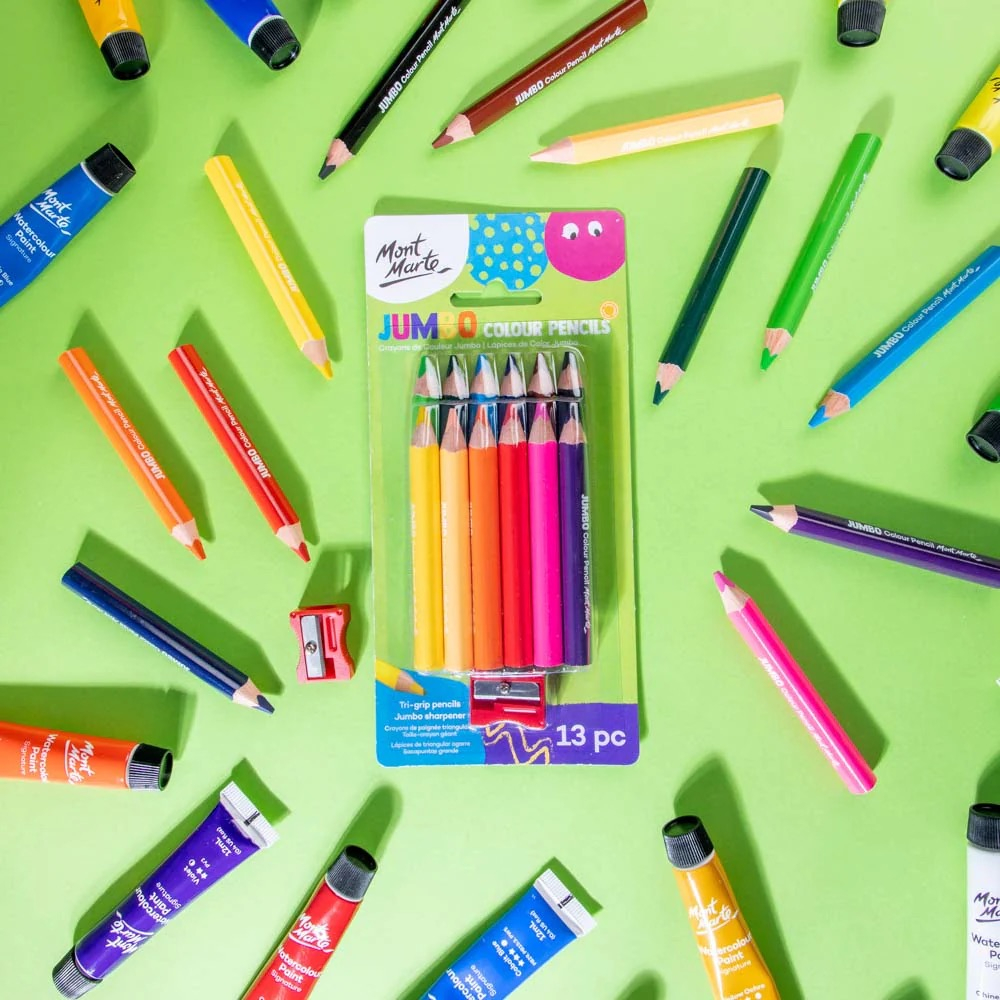 Creioane colorate Jumbo Mont Marte 13buc [7]