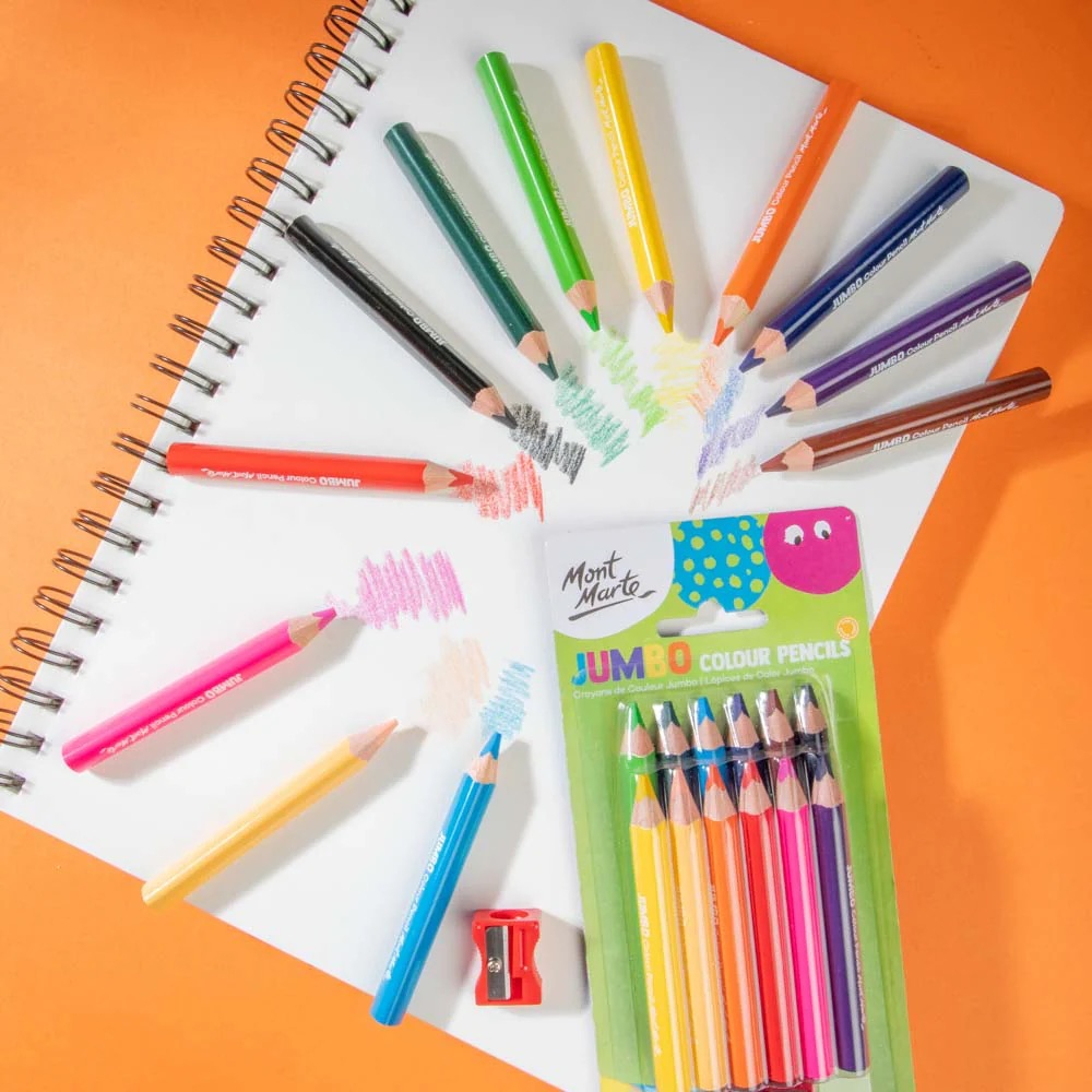 Creioane colorate Jumbo Mont Marte 13buc [5]