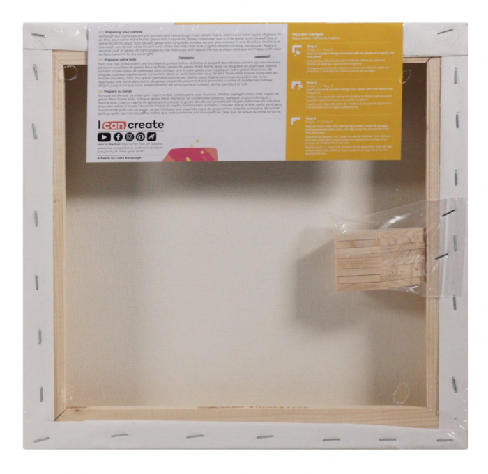 Panza sasiu pin densitate dubla Mont Marte 30.5x30.5cm [2]