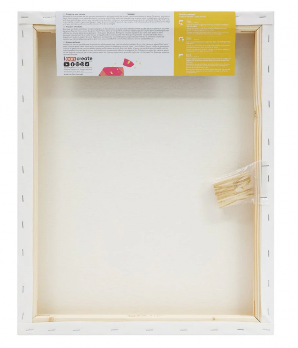 CSDT4050 Canvas Studio pe șasiu pin, densitate dublă Mont Marte 40.6x50.8cm [3]