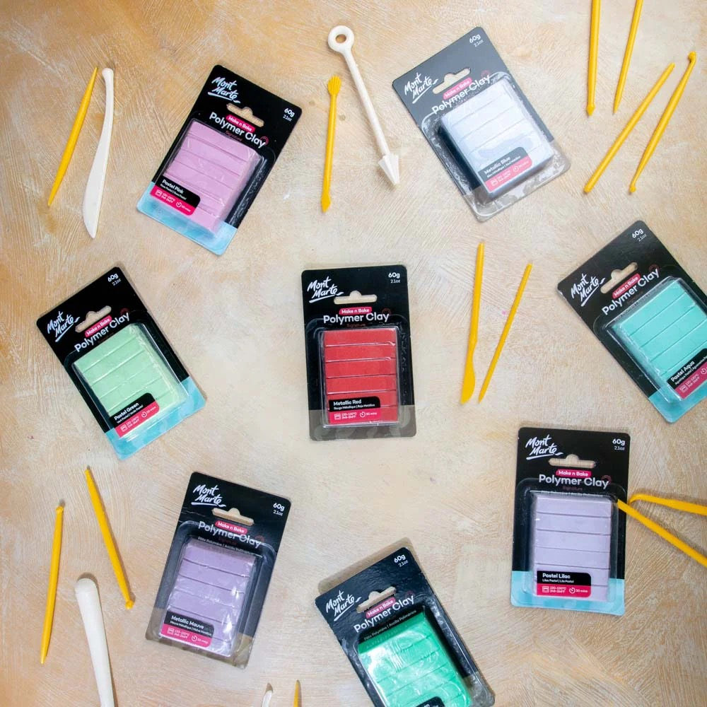 Lut polimeric Mont Marte 60g - Metallic Red [4]