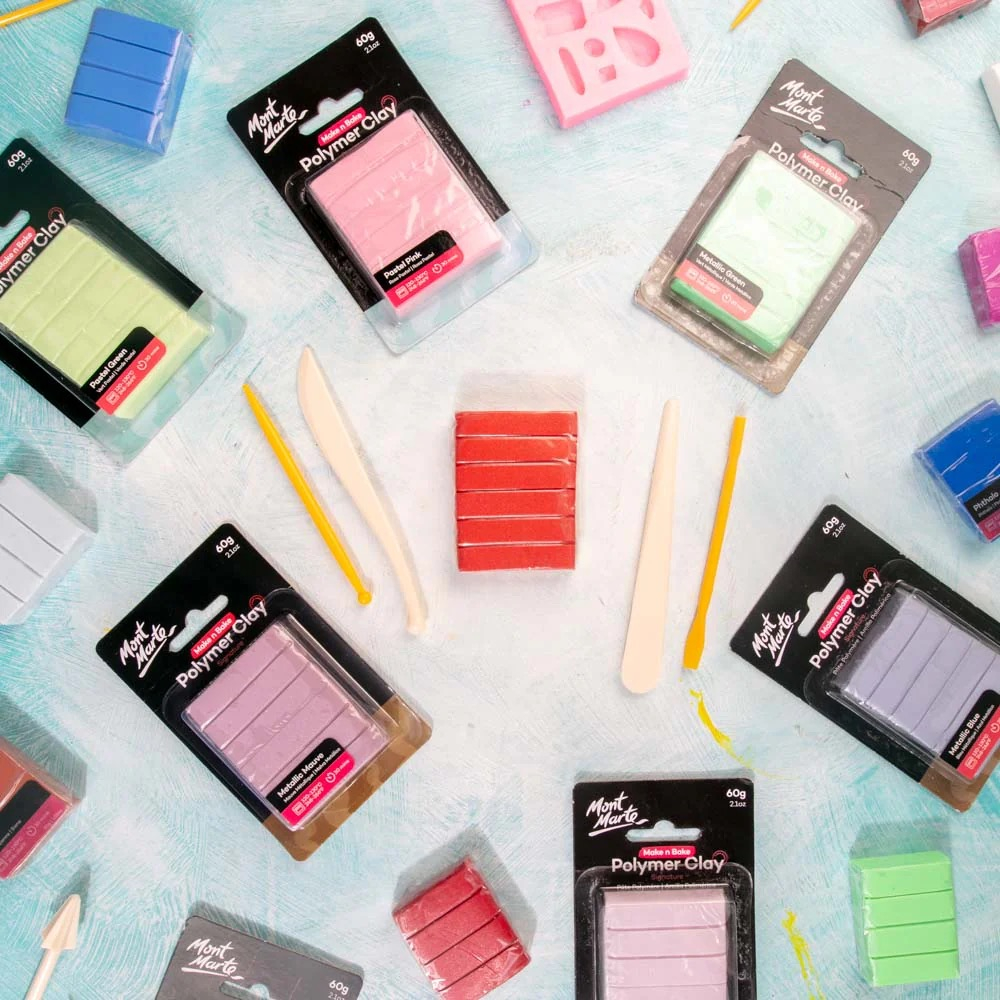 Lut polimeric Mont Marte 60g - Metallic Red [5]