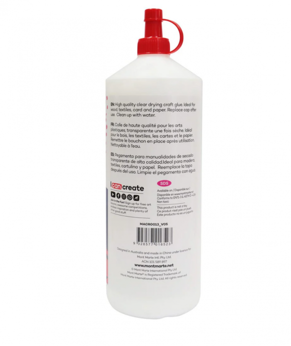 MACR0013 Adeziv PVA Craft Mont Marte 1L [2]
