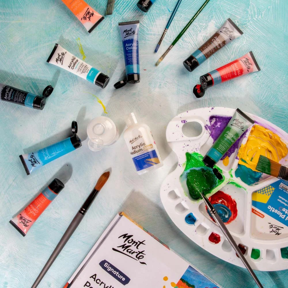 Medium Acrylic gloss Mont Marte 135ml [10]