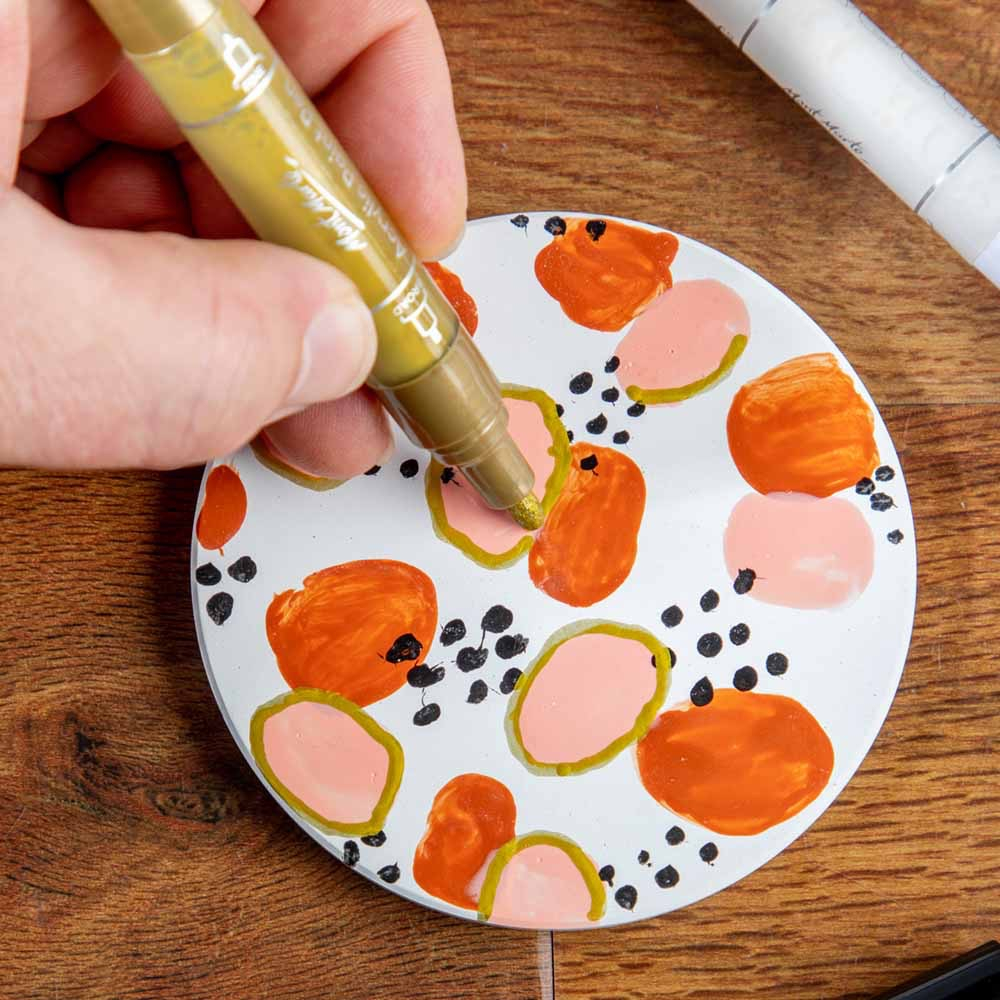 Marker acrilic 2 capete Mont Marte 2buc - Gold [8]