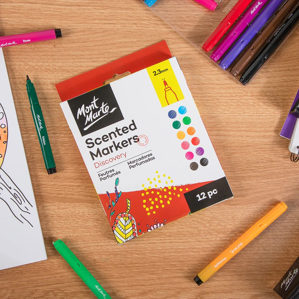 Markere parfumate Mont Marte set 12buc [3]