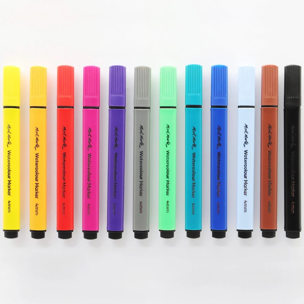 Markere Tri Grip Duo Mont Marte 12buc/set [3]