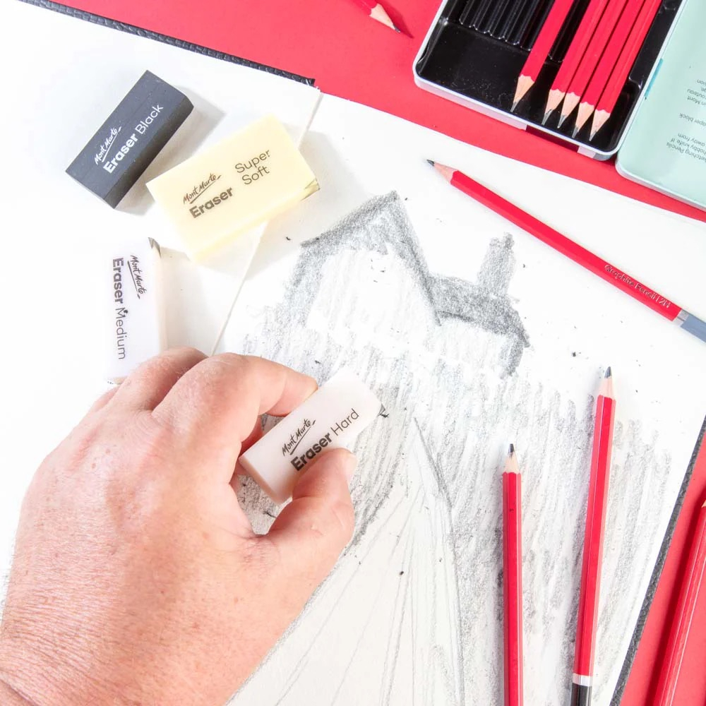 Radiera Mont Marte Artist 4/set [6]