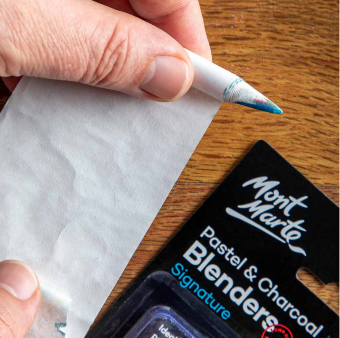 MAXX0011 Set blender pasteluri și cărbune Mont Marte 7 buc [5]