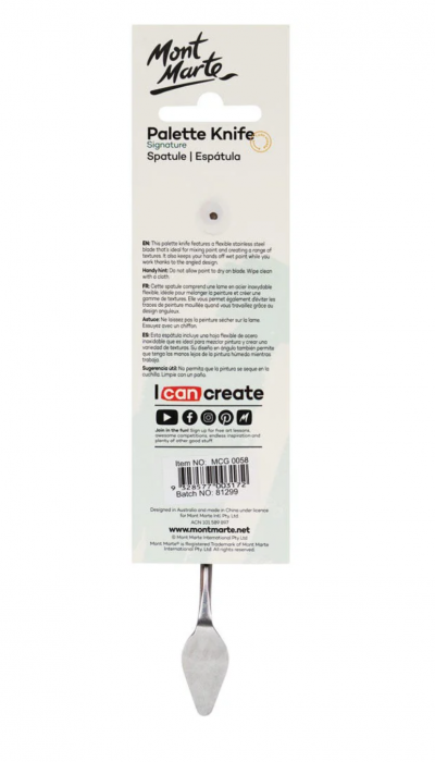 MCG0058 Cuțit pictură nr 2 Mont Marte [2]