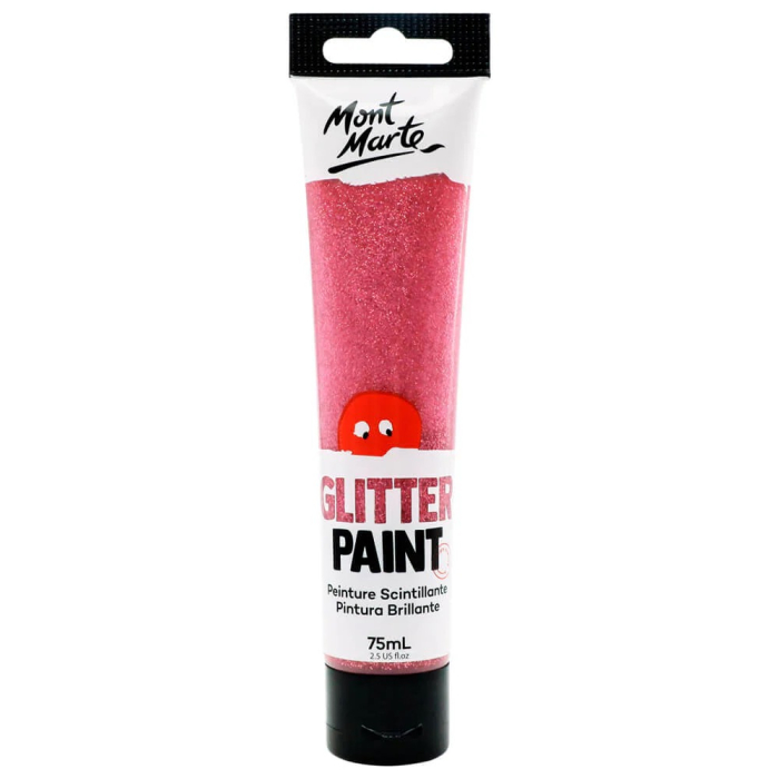MKGL0006 Vopsea cu sclipici 75ml Mont Marte - Pink [1]