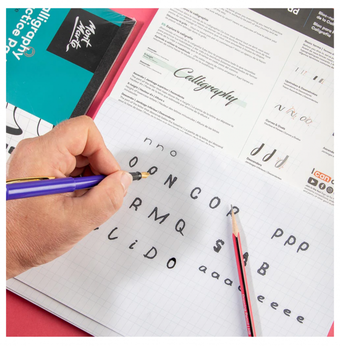 Caiet caligrafie Mont Marte 22.9x30.5cm 50 coli [4]