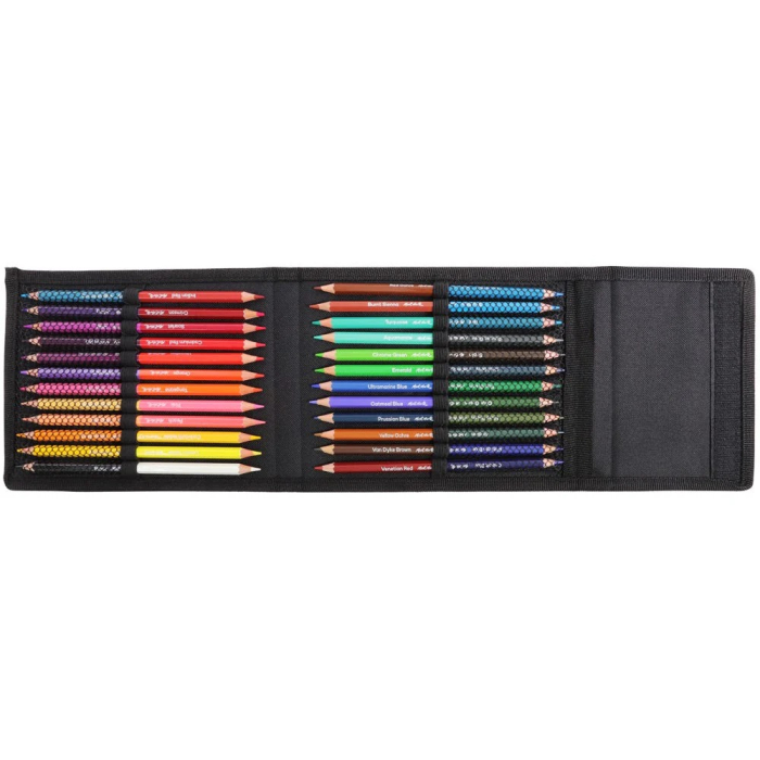 MMGS0027 Creioane colorate duo în penar șevalet Mont Marte - 25buc [4]