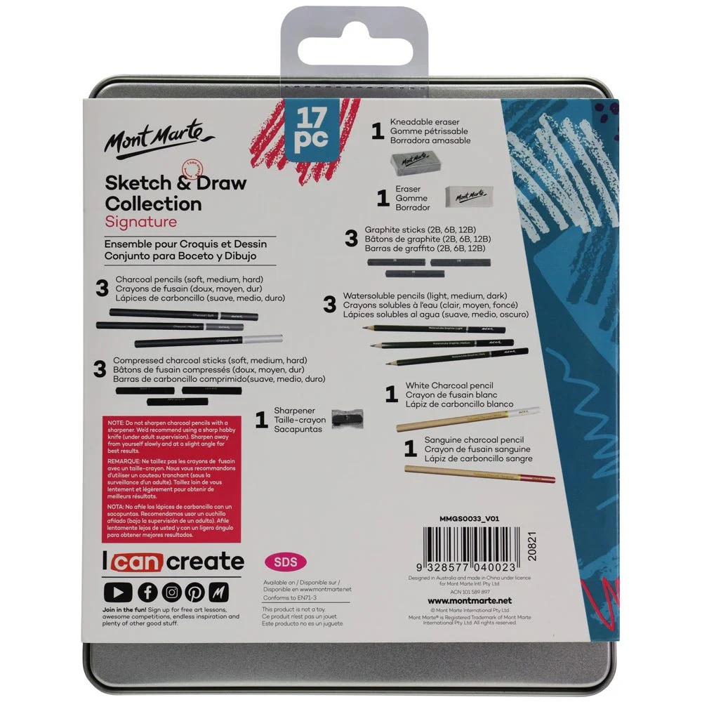 Set pt schite si desen Mont Marte 17buc [2]