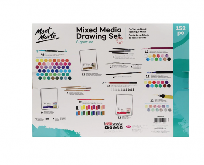 MMGS0041 Set desen mixt media Mont Marte 152buc [3]