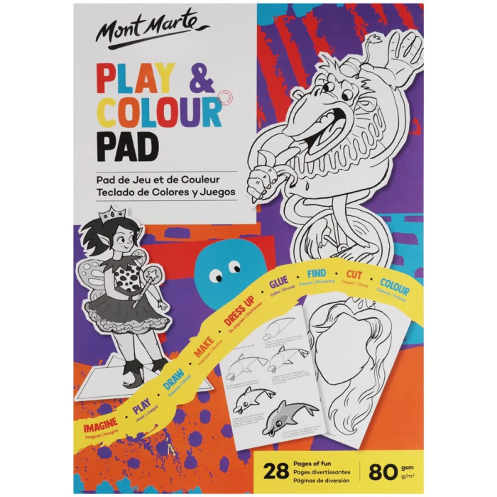 MMKC0222 Carte de colorat și de activitǎți A4 Mont Marte [2]